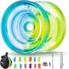 MAGICYOYO Plástico Doble Función Yo-yo K2 Crsytal Gradient Yoyo 240105