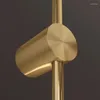 Lampy ścienne Biewalk nowoczesne miedziane złote luksusowe lustro lustrzane przednie oświetlenie dekoracyjne