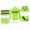 Wosawe ultraleve ciclismo blusão reflexivo jaqueta à prova de vento bicicleta jaqueta resistente à água mtb estrada bicicleta longa camisa 240105