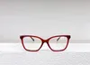 Optische brillen voor heren Dames Retro Designer 2236 Mode Titanium Glasvezelmonturen Europese en Amerikaanse ovale stijl Anti-blauw licht Lensplaat met doos