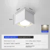 Plafonniers Carré Surface Monté Downlight LED Double Tête Salon Chambre Lumière Haricot Gall Lampe Sans Principal