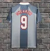1998 Keegan Mens 레트로 축구 유니폼 라인 스커 Scholes Shearer Sheringham Gascoigne Lampard England Away 3 번째 남자와 Kida 축구 셔츠