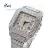 Montres Hip Hop Iced Out pour hommes, montre-bracelet de luxe pour femmes et hommes, 2023