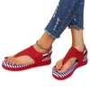 Sandales d'été chaussures pour femmes 2024 mode plate-forme femmes string romain plat dames décontracté femme plage Sandalias