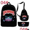 Уличные сумки 3D школьный портфель Сумка Backwoods Носимый рюкзак Цифровая печать Набор для отдыха на рисунке Custom6143032 Прямая доставка Sports O Dhkgc