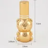 Frasco de perfume portátil dispensador de vidro 8ml amostra imprensa nano spray garrafa de viagem urso vazio dispensador de garrafa 230106