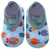 Första Walkers Infant Boys Girls Shoes Breattable Flat Sole Baby Cartoon Slip-On Children For Beach Seaside Surfing Swimming