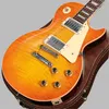 meilleure guitare électrique d'usine Custom Shop 60th Anniversary 1960 Paul Standard V2 VOS Lemon Orange