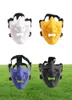 Effrayant souriant fantôme demi-masque forme réglable tactique chapeaux Protection Halloween Costumes accessoires26934166341622