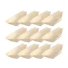 Zestawy naczyń stołowych 50pcs drewniane sushi dania łodzi