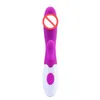 Vibrateurs 30 vitesses double vibration Gspot vibrateur silicone lapin vibrateurs étanche bâton vibrant gode masseur jouets sexuels par Dhl368