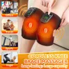 Eletric Heating Knee Massage Joint Physiotherapy Osteoarthritis Vibrator Knee Pad Pain Relief Elbow Leg Arthritis Health Care 240105