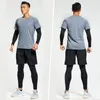 Heren Trainingspak Gym Fitness Compressie Basketbal Sportpak Kleding Hardlopen Joggen Sportkleding Oefening Workout Panty 240106