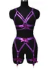 Cinghia sexy cabina di giarrettiera cinghia donne schiavitine bondage regolabile set pole danza danza rave cinghia cavo cavo a calaverca 240106 240106