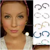 Neusringen Studs Neusringen Studs 1 Stuks Fake Piercing Clip On Septum Earing Non Daith Oorbel Sieraden Vals Faux 230325 Drop Deliver Dhfc2