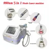 2024 Spider Vein Borttagning 980nm Diod Laser Nail Fungus Treatment Vascular Removal Machine