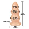 Super Grand Anal Butt Plug Énorme Gode Anal Anus Gros ButtPlug Expansion Masseur De Prostate Masturbateur Anal pour Hommes Adultes Sex Toys 240106