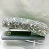 Diamond Crystal Handmade Bling Stapler för Office School eller Home 240105