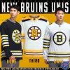 Goalie Cut Boston Brad Marchand Bruins 100th Centennial Jersey Linus Ullmark Patrice Bergeron Jeremy Swayman David Pastrnak Milan Lucic Jake