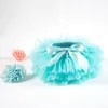 Neonate Tutù di tulle Bloomers Pannolini nati per neonati Coprire 2 pezzi Gonne corteSet di fasce per ragazze Gonne Arcobaleno Gonna per bambini 240105