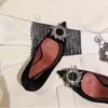 Tacones altos Zapatos sexis con hebilla de diamante de cristal para mujer Zapatos puntiagudos Tacones de aguja Zapatos para mujer 240106