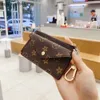 10A CARD HOLDER RECTO VERSO Designer Fashion Womens Mini Zippy Organizer Wallet Coin Purse Bag Belt Charm Key Pouch Pochette M69431 2024