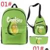 Sacos ao ar livre 3D Schoolbag Bag Backwoods Wearable Mochila Digital Impressão Lazer Set para Figura Custom6143032 Drop Delivery Sports O Dhkgc