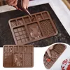 Moldes para hornear Silicona Antiadherente Grado alimenticio para chocolate Caramelo Jalea Cubitos de hielo Golosinas para perros Bolsas selladas al vacío