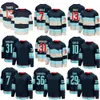 2024 Winter Classic Hockey Jerseys Home Deep Sea Blue Premier Jersey White Away Kraken Grubauer Grubauer Gourde Tanev Jersey Dropshipping Hevected Yakuda