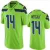 Custom Mens Women Youth''seahawks''seattle DK Metcalf Football Jersey Kenneth Walker III Jaxon Smith-njigba Devon Witherspoon Wagner Jerseys Ed