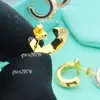 Boucles d'oreilles de créateur en diamant très cher pour petites femmes, luxueuses pour filles, cadeaux de saint-valentin, bijoux classiques C-33