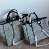 Draagbare schoudertassen Dames bedrukte tas Designer Klassieke strandhandtassen Cowboy pochette nieuwste stijl mode groot weekend Strandshopper reistas Hoge textuur