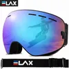 Zonnebril ELAX Dubbele Lagen Anti-condens Bril Skibril Heren Dames Fietsen Zonnebril Mtb Sneeuw Skibril Eyewear2543