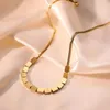 Ожерелья с подвесками Mafisar из нержавеющей стали 316L золотого цвета с блестящим цирконием в форме сердца Древо жизни ожерелье для женщин модные простые ювелирные изделия
