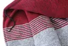 Male Autumn Winter Hoodie Mens Sweater Coat Fleece Warm Jackets Y2K Korean Striped Stylish Hooded Cardigan Hombre Outwear 240105