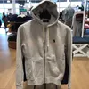 Designer Polo hoodie för män Kvinnor Fashion Mens Zip Up Hoodies Luxury Streetwear Cotton Brand New Loose Fit Womens Sweatshirt