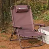 Meble obozowe składane salon plażowy krzesło metalowe podwórko małe przenośne krzesła patio dla dorosłych podłokietników Sillas de Playa Outdoor Furniture