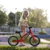 Laufrad, Kleinkindfahrrad mit Alurahmen, leichtes Sport-Trainingsfahrrad mit 12-Zoll-Gummischaumreifen und verstellbarem Sitz für Kinder im Alter von 1 bis 5 Jahren