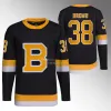 2023-24 Bruins 100th Centennial Jersey Milan Lucic Patrice Bergeron David Krejci Brad Marchand Hampus Lindholm Jake Debrusk Nick Foligno Tay