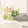 Decoratieve bloemen Luxe Cranberry Artificiales Bosbessen Nep Bessen Boeket Zijde Roos Kunstmatige Plant Home Decor Bruiloft