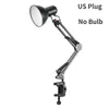 Foldable Desk Lamp Clip on Light Telescopic Eye Protection Retro Bedroom Office Computer Table Lamp Home Decor for E27 Bulb 240105