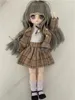 BJD meisje poppen 30 cm Kawaii 6 punten gezamenlijke beweegbare poppen met mode kleding zacht haar aankleden meisje speelgoed verjaardagscadeau pop 240105