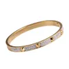 Designer Cartres Bracelet new arrivals Diamond studded nail net red best selling bracelet for women