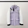 Cappotti Designer Donna Mackage Piumino caldo antivento impermeabile Cappotto elasticizzato su quattro lati viola lavanda