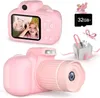 Videocamera digitale per bambini Giocattoli per bambini con flash per ragazze Ragazzi di età 3 4 5 6 7 8 9 10 11 12 anni Regalo di compleanno 240105