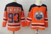 2018-19 Edmonton Oilers 40th Patch 27 Милан Лучич 93 Райан Ньюджент-Хопкинс 97 Коннор МакДэвид Уэйн Гретцки Леон Драйсайт Кэм Тэлбот Джерси