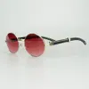 70% zniżki na sklep internetowy Unikalny projektant okularów przeciwsłonecznych Carter Buffalo Horn dla mężczyzn Przezroczyste owalne okulary Trendy s okulary gafas miopia303m