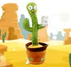 Jouets Cactus de danse amusants de 33cm, chansons musicales, cadeaux, ornement créatif, jouets en peluche pour bébés et enfants, cadeaux 8917614