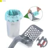 Cat Carriers For Litter Shovel Scoop Picker Pet Filter Clean Toilet Garbage Supplies Accessory Box Self Cleaning