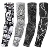 Arm Leg Warmers Protective Gear S115 Cycling Arm Sleeve Ice Silk Sunblock Sleeve Outdoor Cycling Arm Tattoo Men And Women Arm Cover Fishing Raglan Sleeve YQ240106